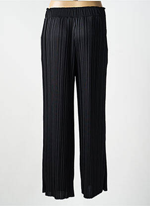 Pantalon larg croială fluidă mărime normală negru IKKS femeie