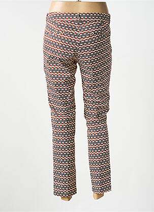Pantalon chino țesătură poplin mărime normală maro MKT STUDIO femeie