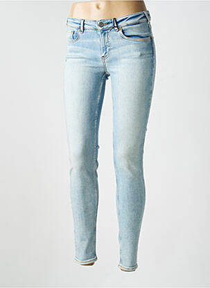 Blugi skinny elasticitate talie joasă albastru SCOTCH & SODA femeie