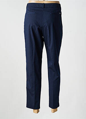 Pantalon chino broderie galoni laterali mărime normală albastru IKKS femeie