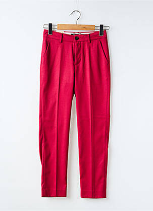 Pantalon chino închidere cu fermoar sub clapetă cu nasturi mărime normală roșu SCOTCH & SODA femeie