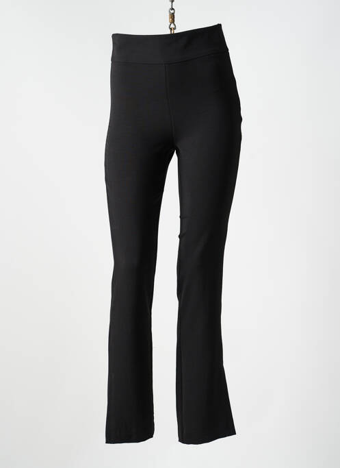 Pantalon slim subțire talie înaltă negru SCHOOL RAG femme