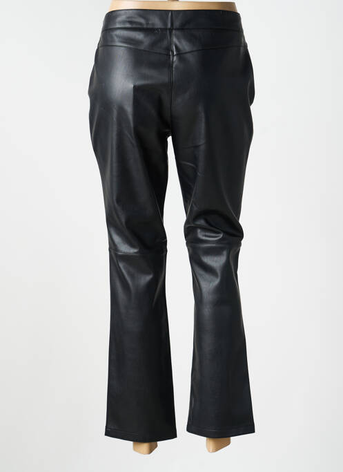 Pantalon 7/8 talie cu cleme mărime normală negru MKT STUDIO femme