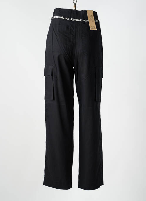 Pantalon drept țesătură crep talie înaltă negru SCOTCH & SODA femme