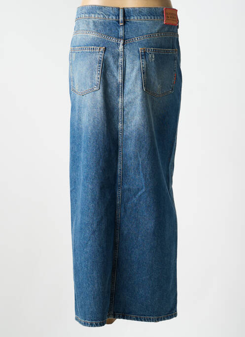 Fustă midi croială dreaptă albastru SCOTCH & SODA femme