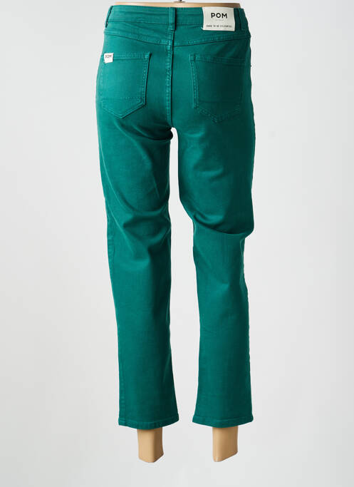 Blugi cu croială slim mărime normală mărime normală verde POM AMSTERDAM femme