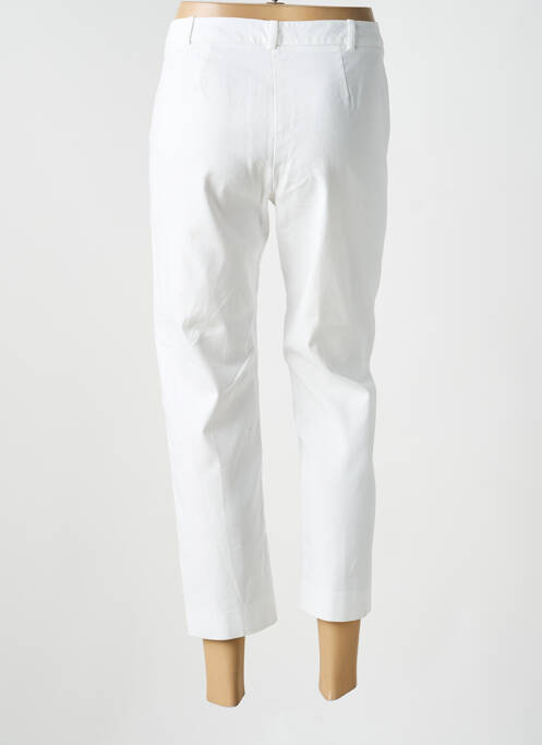 Pantalon chino țesătură poplin mărime normală bej IKKS femme