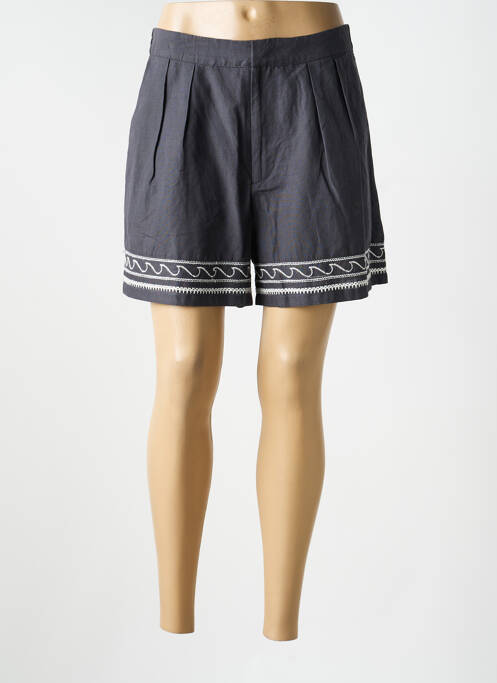 Șort talie cu cleme talie înaltă gri SCOTCH & SODA femme