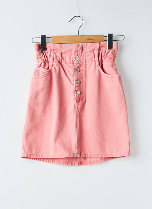 Fustă scurtă buzunare roz SCOTCH & SODA femme