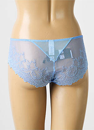 Shorty broderie albastru EMPREINTE femeie