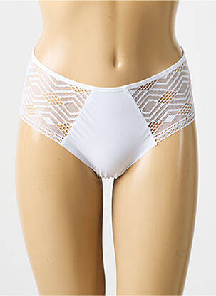Shorty elasticitate alb PASSIONATA femeie