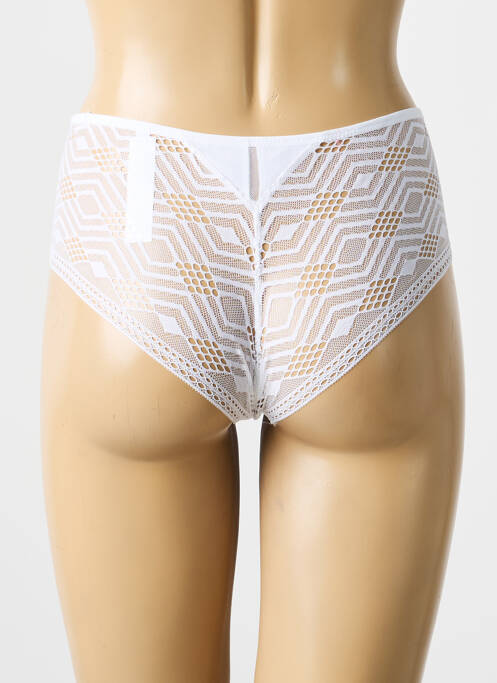 Shorty elasticitate alb PASSIONATA femme