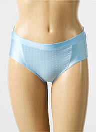 Chilot efect material satinat albastru CALIDA femme