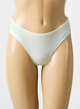 Chilot efect material satinat verde CALIDA femme