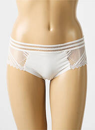 Chilot elasticitate alb PASSIONATA femme