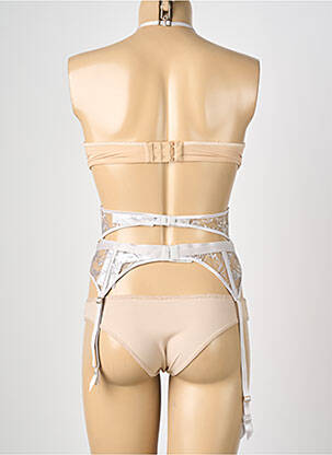 Corset/jartieră broderie gri AUBADE femeie
