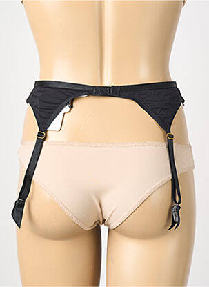 Corset/jartieră broderie negru AUBADE femeie