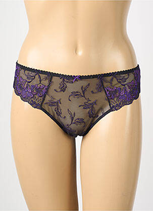 Tanga broderie negru AUBADE femeie