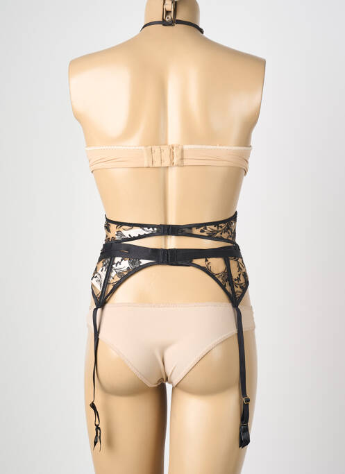 Corset/jartieră broderie negru AUBADE femme