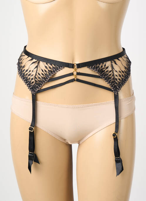 Corset/jartieră broderie negru AUBADE femme