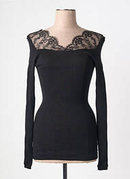 Top/caraco negru LISANZA femme