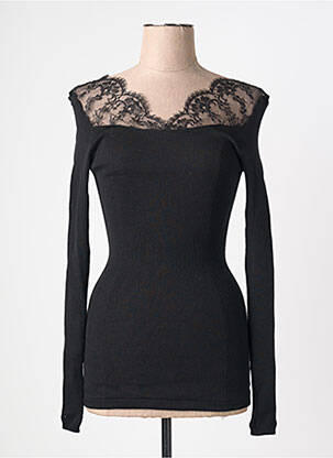 Top/caraco negru LISANZA femme