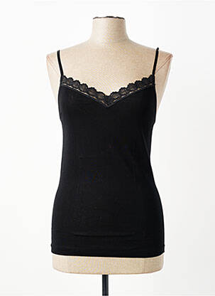 Top/caraco broderie negru OSCALITO femeie