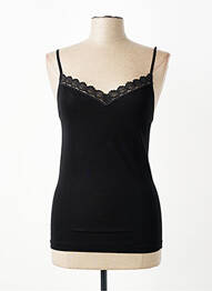 Top/caraco broderie negru OSCALITO femme