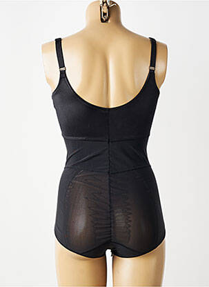 Body de lenjerie efect material satinat negru CHANTELLE femeie