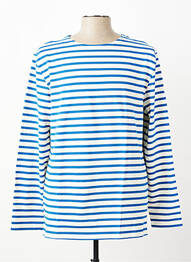 Tricou croială cambrată mâneci lungi albastru MOUSQUETON homme