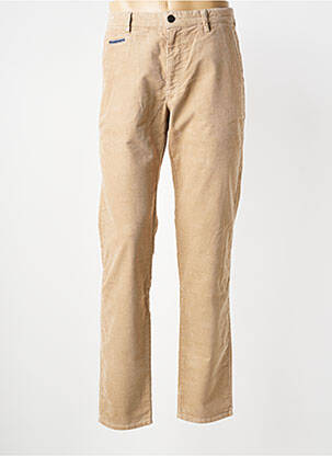 Pantalon chino elasticitate mărime normală bej MAT DE MISAINE bărbat