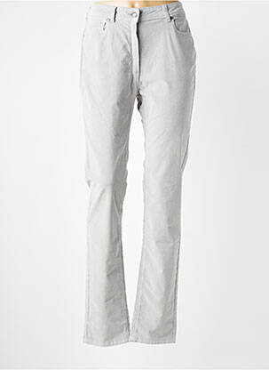 Pantalon drept elasticitate mărime normală gri SAINT JAMES femeie