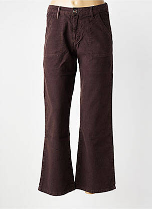 Pantalon drept elasticitate mărime normală maro ISLOW femeie