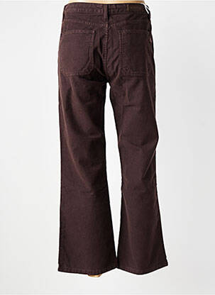 Pantalon drept elasticitate mărime normală maro ISLOW femeie