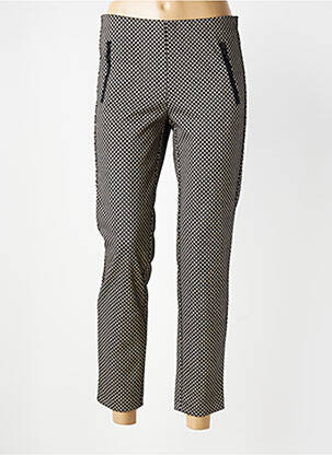 Pantalon 7/8 elasticitate mărime normală negru STARK femeie