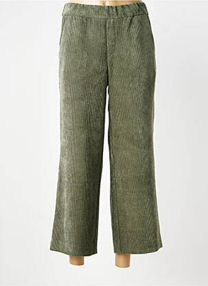 Pantalon 7/8 elasticitate mărime normală verde STARK femeie