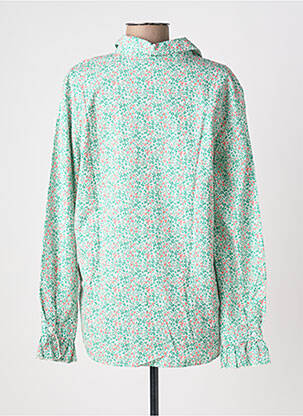 Cămașă imprimeu floral mâneci lungi verde SAINT JAMES femeie