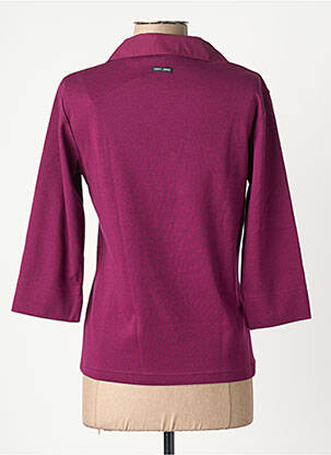 Polo mâneci 3/4 mâneci 3/4 violet SAINT JAMES femeie