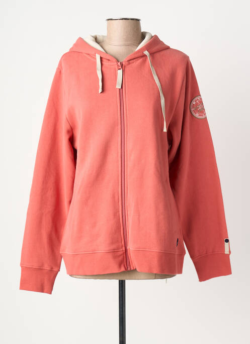 Jachete casual guler rotund portocaliu ALL'OCEAN femme