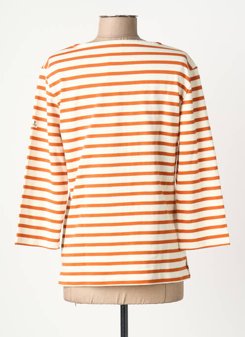 Tricou mâneci 3/4 mâneci 3/4 maro MOUSQUETON femme