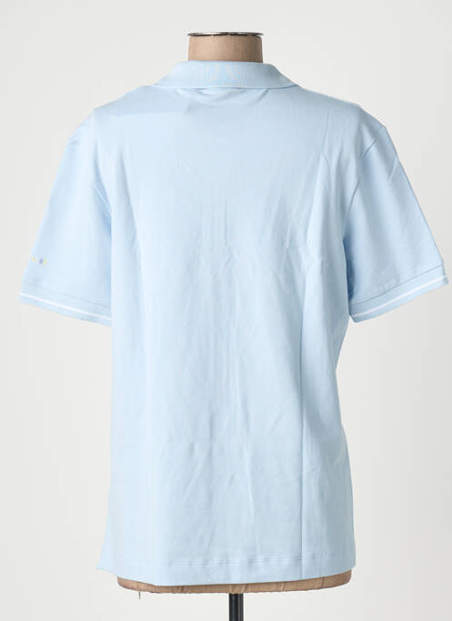 Polo elasticitate mâneci scurte albastru SAINT JAMES femme