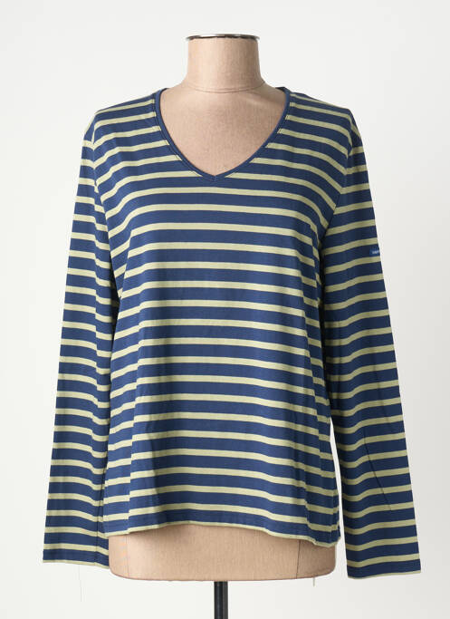 Tricou mâneci lungi mâneci lungi albastru SAINT JAMES femme