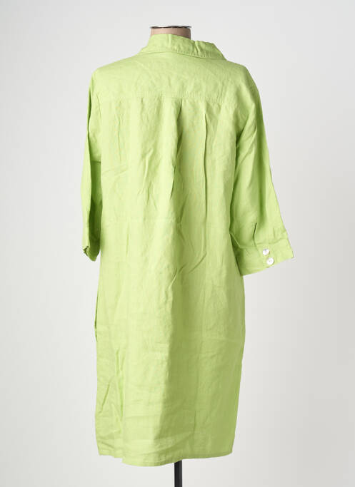 Rochie midi mâneci 3/4 mâneci 3/4 verde POMODORO femme