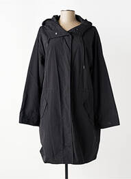Parka mâneci lungi cu glugă negru CISO femme