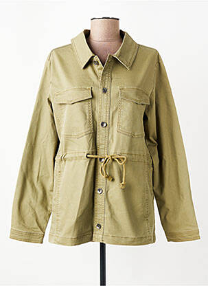 Jachete casual guler de bluză verde JENSEN femeie