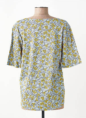 Tricou croială cambrată mâneci scurte albastru JENSEN femeie
