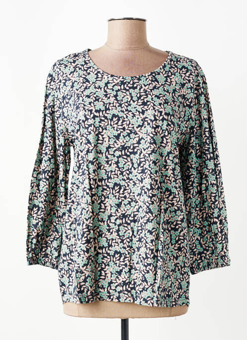 Tricou mâneci 3/4 mâneci 3/4 albastru JENSEN femme