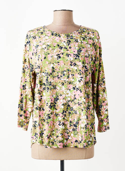Tricou mâneci 3/4 mâneci 3/4 verde JENSEN femme