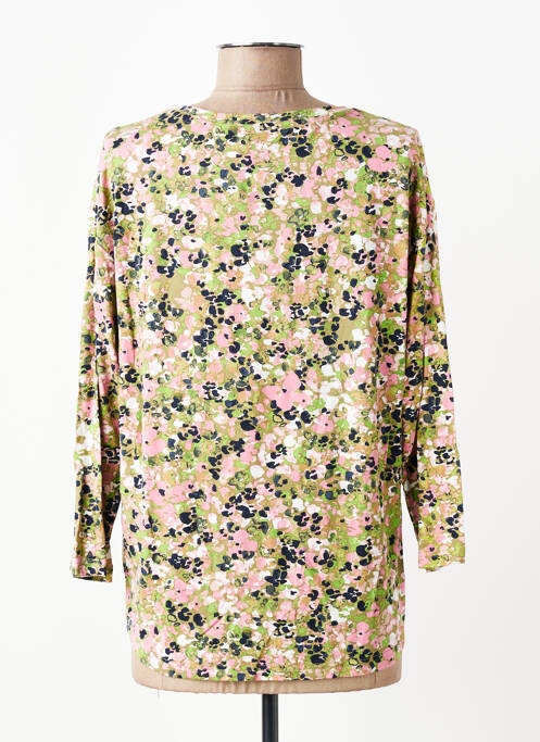 Tricou mâneci 3/4 mâneci 3/4 verde JENSEN femme