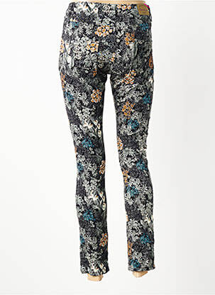 Pantalon 7/8 elasticitate mărime normală negru PLACE DU JOUR femeie